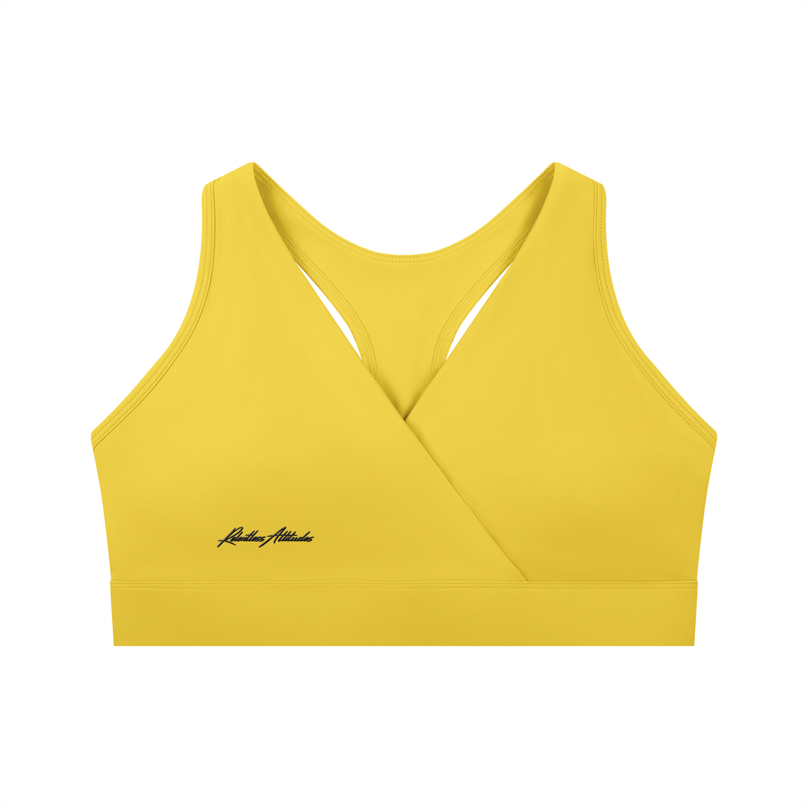 Crossover V-Neck Sports Bra