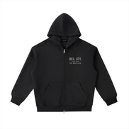 Zip Up Trademark Hoodie