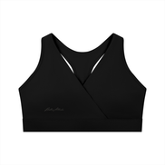 Crossover V-Neck Sports Bra