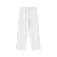 Cotton Straight-Leg Pants