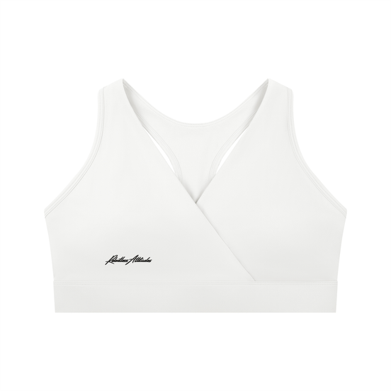 Crossover V-Neck Sports Bra