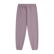 Classic Fleece Joggers Back View Ash Purple