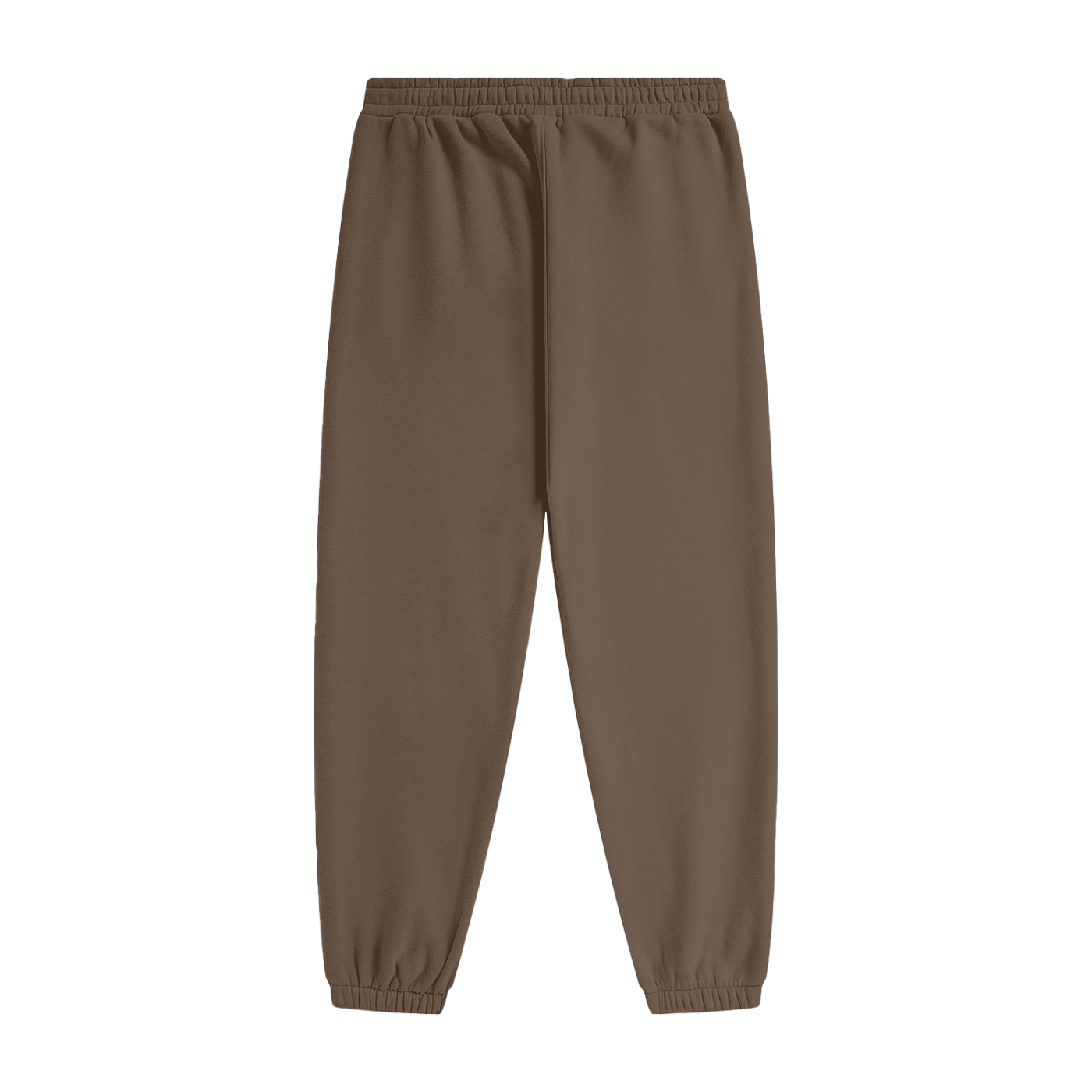 Classic Fleece Joggers Back View Dark Brown