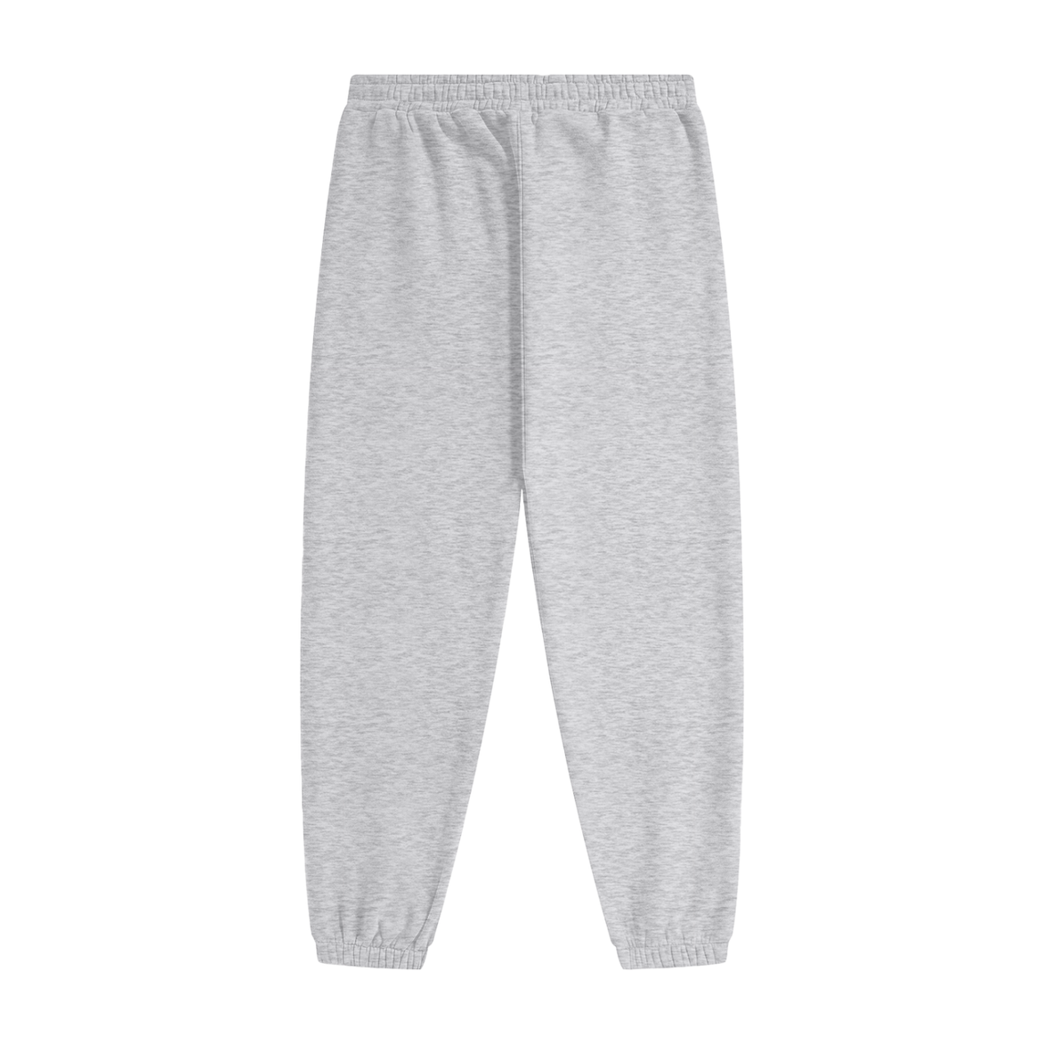 Classic Fleece Joggers Back View Flower Gray