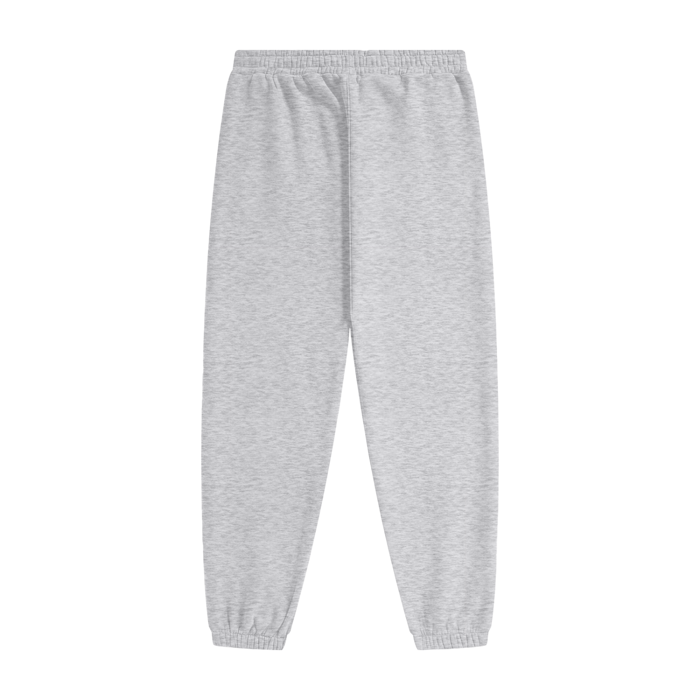 Classic Fleece Joggers Back View Flower Gray