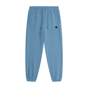 Classic Fleece Joggers Front View Sky Blue