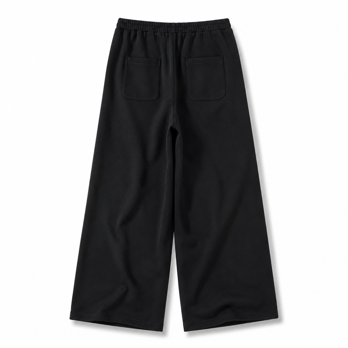 Cosy_Baggy_Sweatpants_Back_View_Black Version