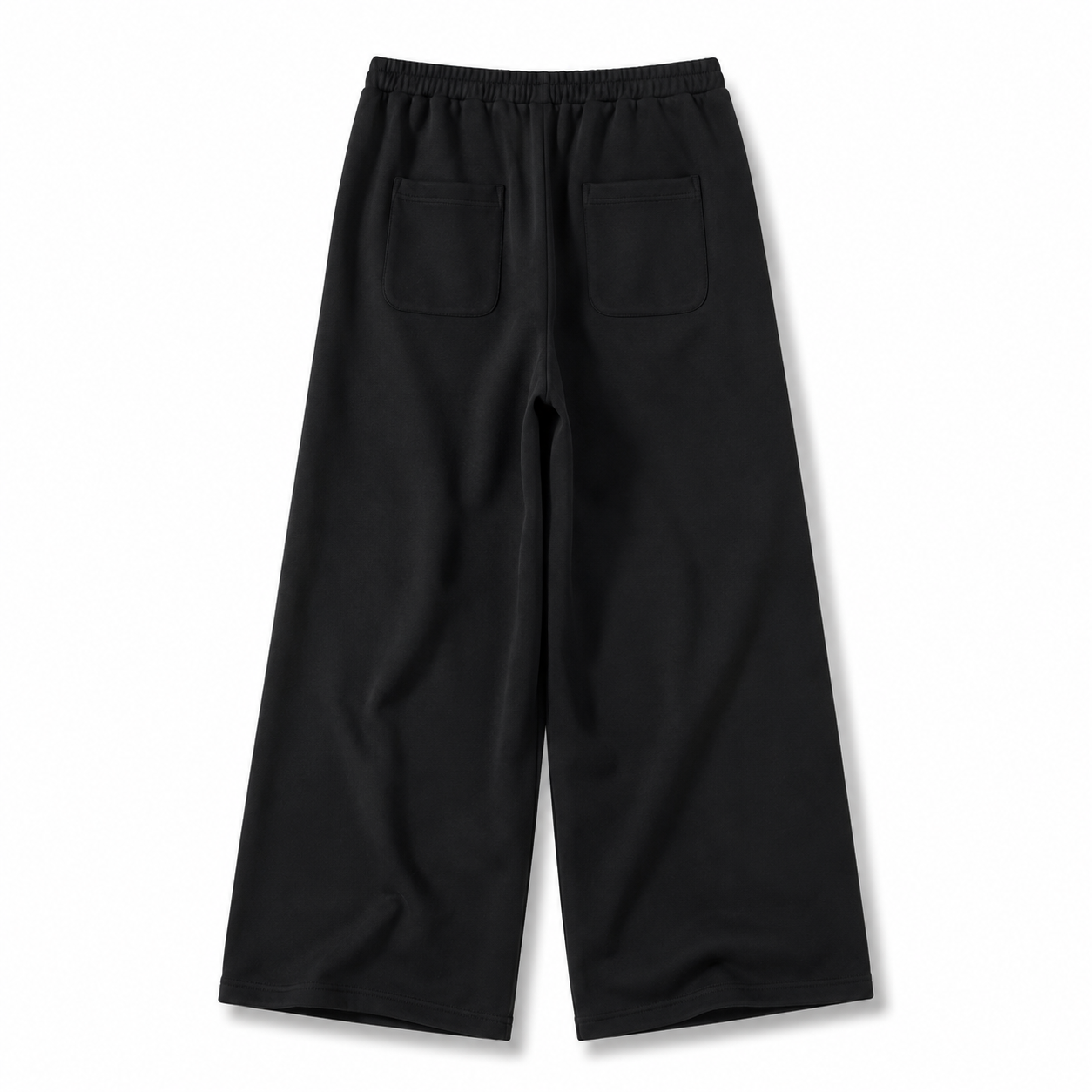 Cosy_Baggy_Sweatpants_Back_View_Black Version