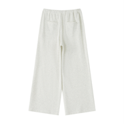 Cosy Baggy Sweatpants Back View Oat White