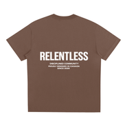 Disciplined Community Sorona T-Shirt brown back