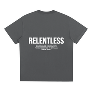 Disciplined Community Sorona T-Shirt dark gray back