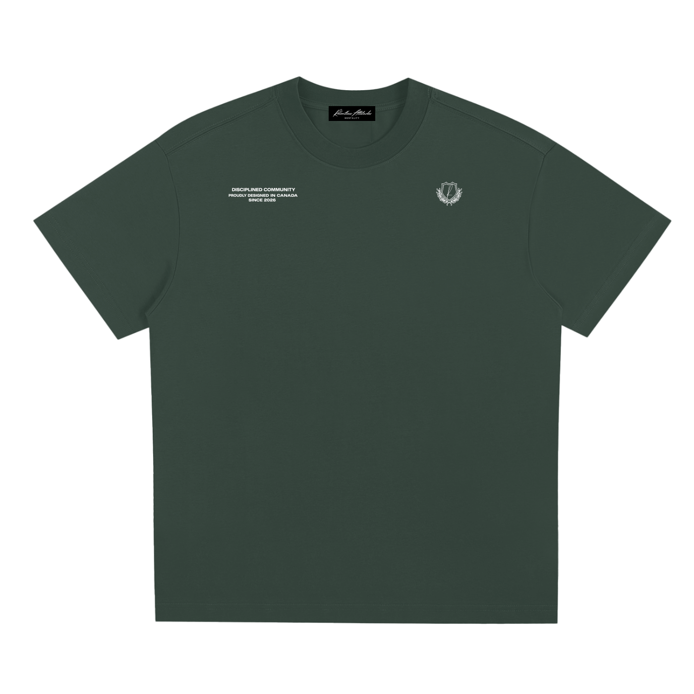 Disciplined Community Sorona T-Shirt green front
