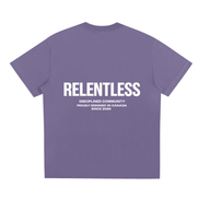 Disciplined Community Sorona T-Shirt misty purple back