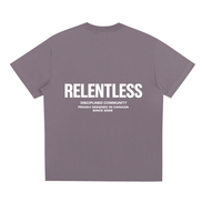 Disciplined Community Sorona T-Shirt plum purple back