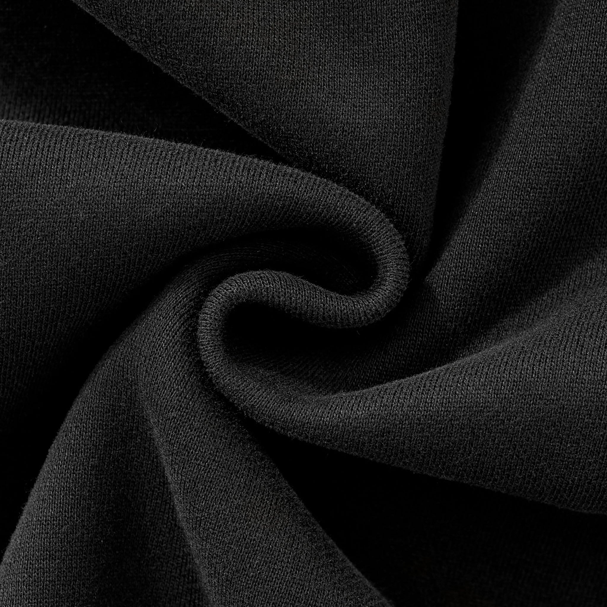 Fleeced Full-Zip Hoodie fabric color