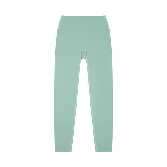 Turquoise leggings front