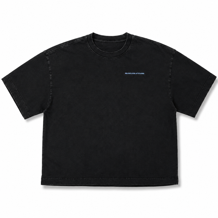 Legacy Baggy T-Shirt Front View Vintage Black