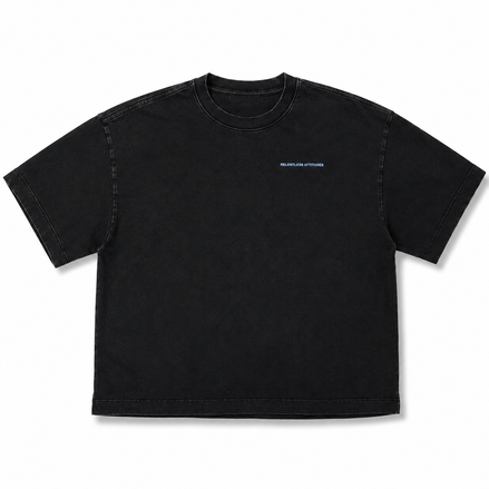 Legacy Baggy T-Shirt Front View Vintage Black