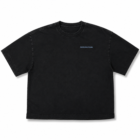 Legacy Baggy T-Shirt Front View Vintage Black