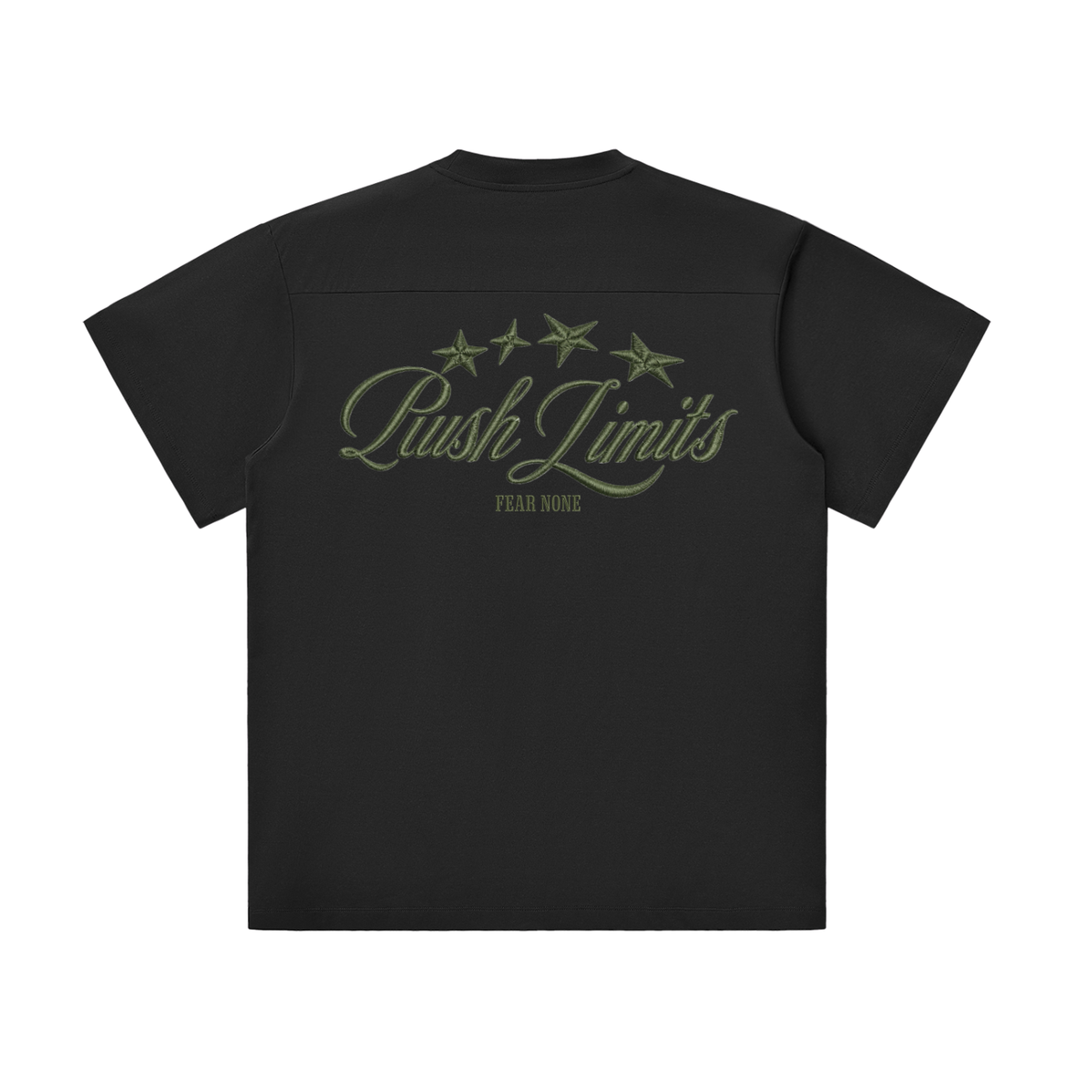 Lightweight T-Shirt Push Limits black back
