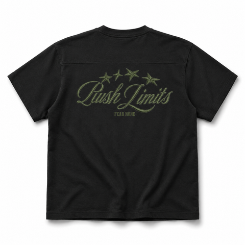 Lightweight T-Shirt Push Limits black back