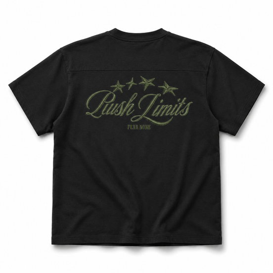 Lightweight T-Shirt Push Limits black back