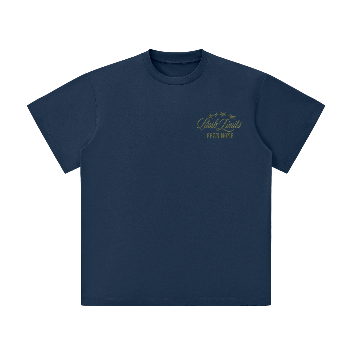 Lightweight T-Shirt Push Limits royal blue front