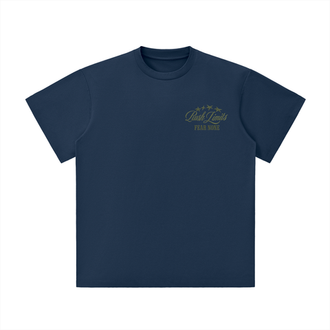 Lightweight T-Shirt Push Limits royal blue front