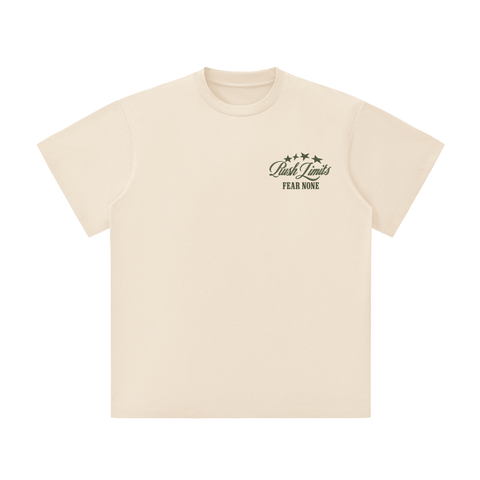 Lightweight T-Shirt Push Limits sand beige front
