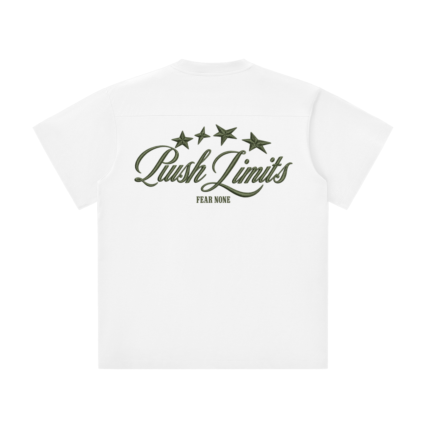 Lightweight T-Shirt Push Limits white back