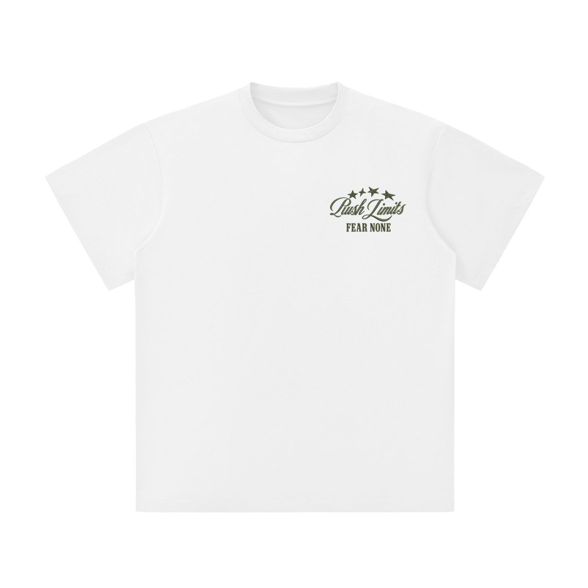 Lightweight T-Shirt Push Limits white front