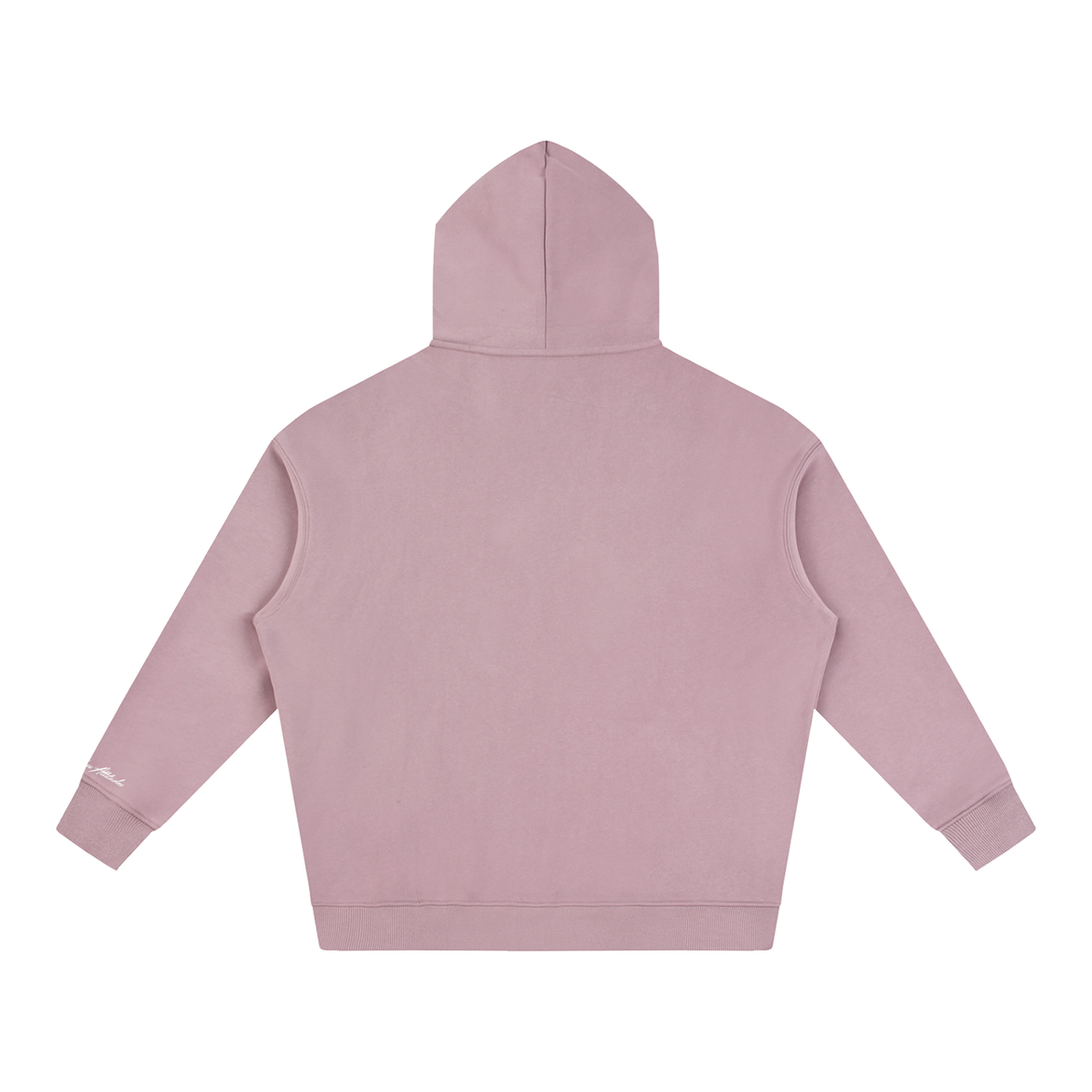 North Shore Heavyweight Hoodie Back View Dark Purple