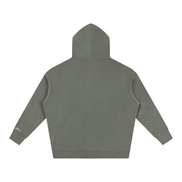 North Shore Heavyweight Hoodie Back View Gray