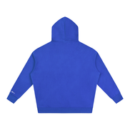 North Shore Heavyweight Hoodie Back View Klein Blue