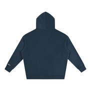 North Shore Heavyweight Hoodie Back View Navy Blue