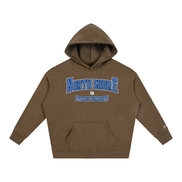 North Shore Heavyweight Hoodie Front View Brown