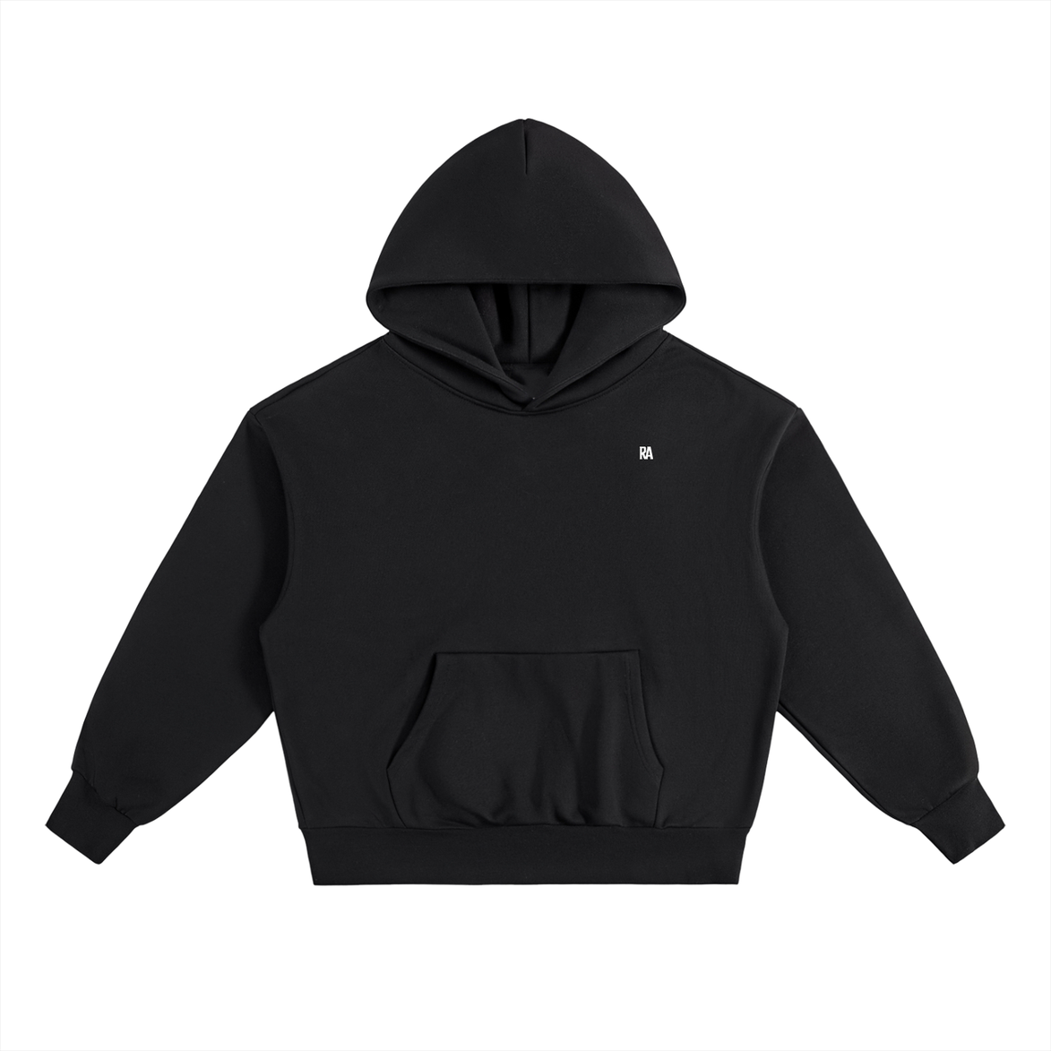 Official Member Hoodie Front View Black