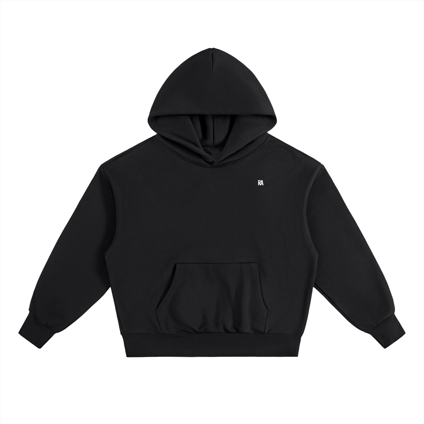 Official Member Hoodie Front View Black