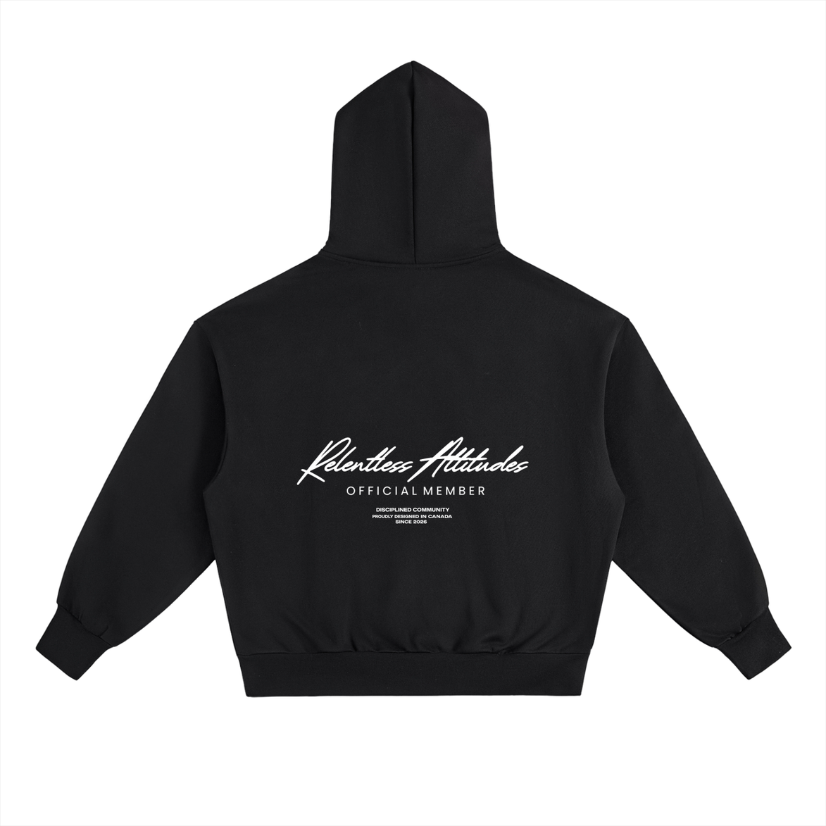 Official Member Hoodie black back