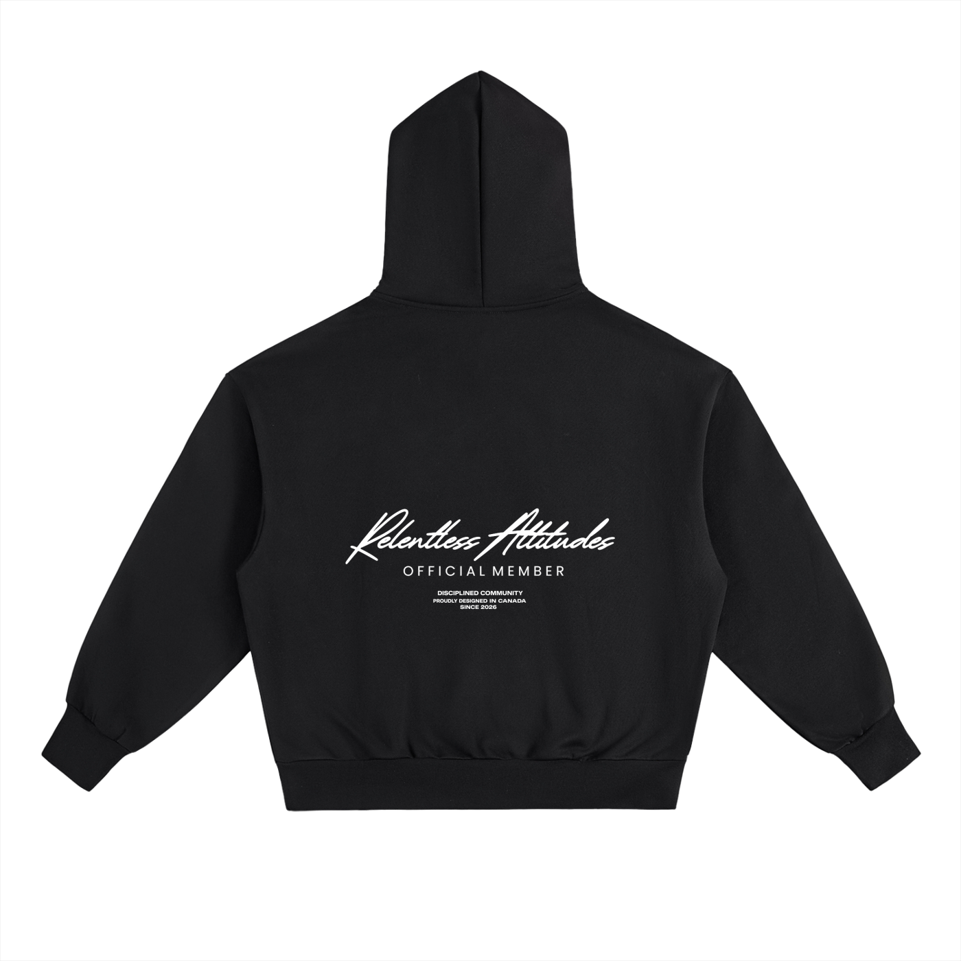 Official Member Hoodie black back