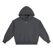 Official Member Hoodie charcoal gray front