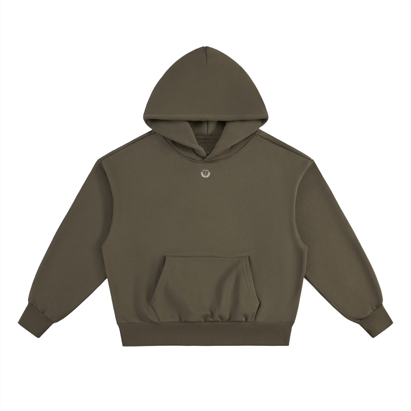 Official Member Hoodie olive green front