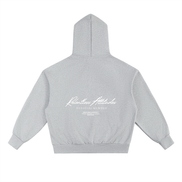 Official Member Hoodie silver gray back