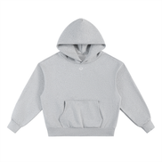 Official Member Hoodie silver gray front