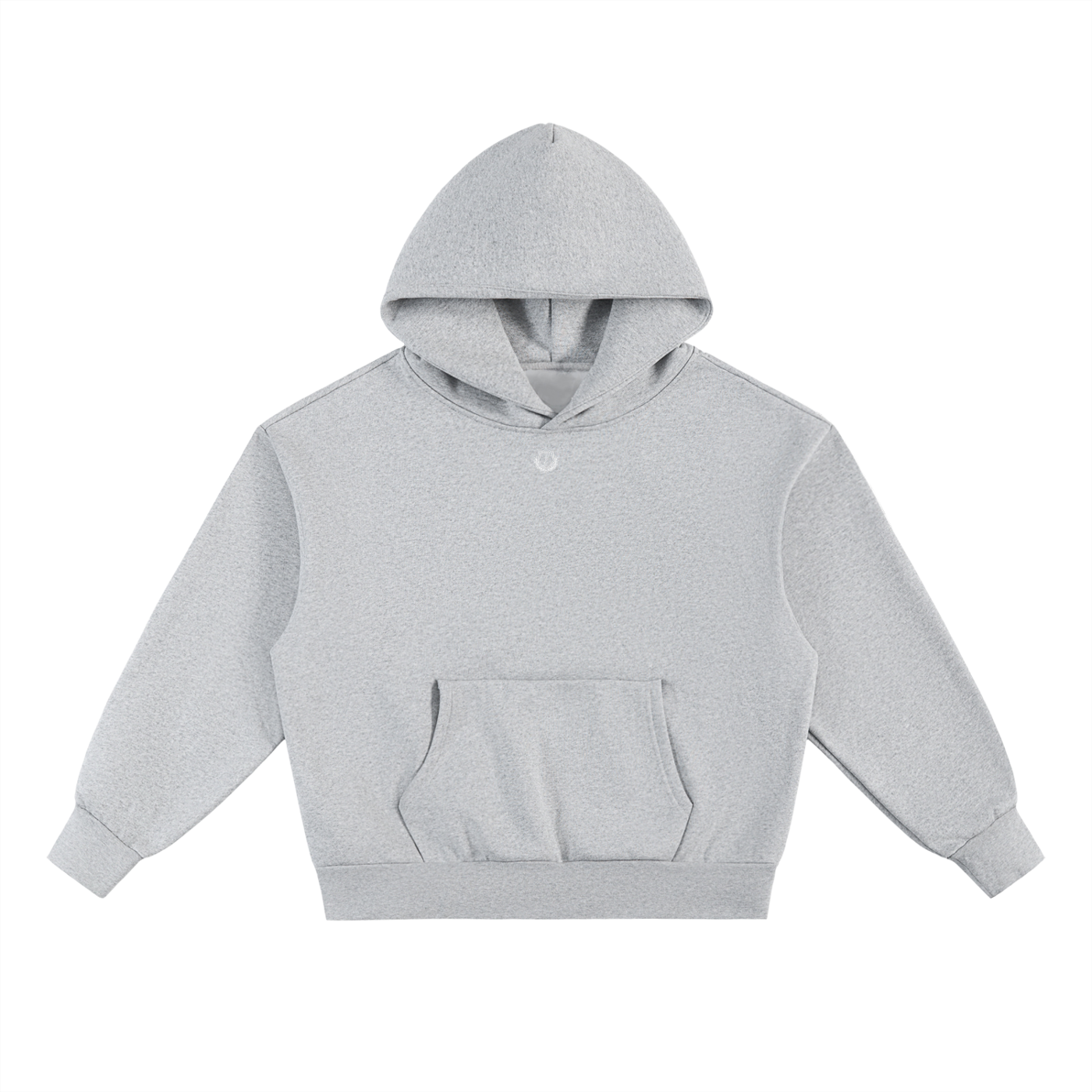 Official Member Hoodie silver gray front