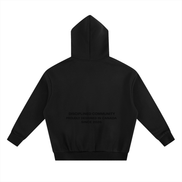 back of black Originals Power Hoodie
