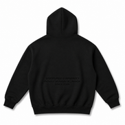 back of black Originals Power Hoodie