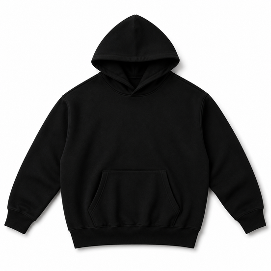 front of black Originals Power Hoodie