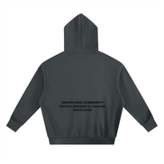 back of dark gray Originals Power Hoodie