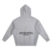 back of flower gray Originals Power Hoodie